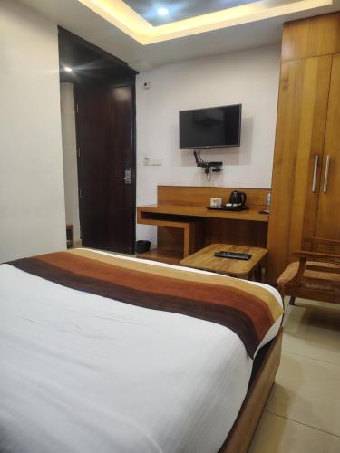 1 double bed