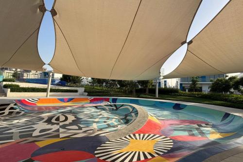 FIRST CLASS Villa DAMAC Santorini Bliss Paradise near Dubai Studio City