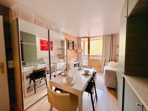 Studio Cabine 4pers, Rond Point des pistes