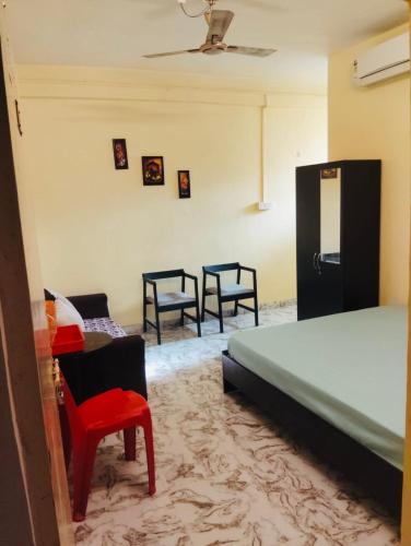 1 double bed, 1 sofa bed