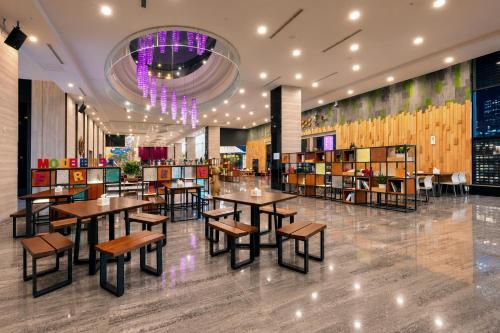 Shared lounge/TV area, 富立登國際大飯店 Freedom Design Hotel in Taoyuan