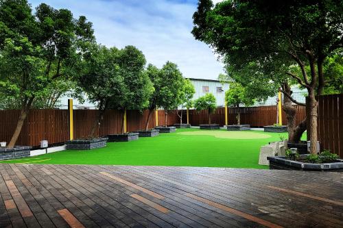 Balcony/terrace, 富立登國際大飯店 Freedom Design Hotel in Taoyuan