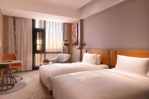 2 twin beds