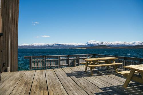 Terraza/balcón, Steam Pier Adventure Hotel in Kvaloysletta