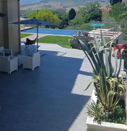 balkon/terasa, Villa STEFY in Fragneto Monforte