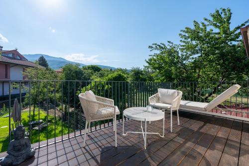 Erkély/terasz, MUSE Bistritsa - Mountain Views & Garden in Pancharevo