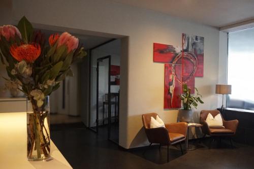 Vestíbulo, Hotel AM Schloss in Thun