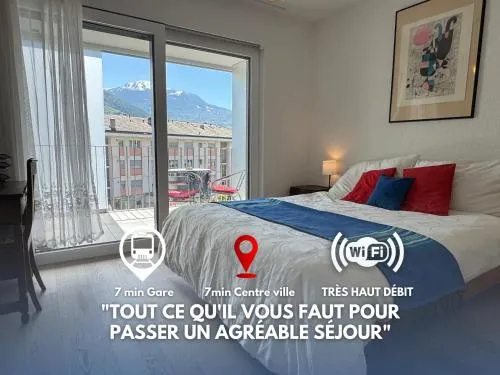 City Business Flat, Gare, Bus & Centre à Pied in Sion, Schweiz