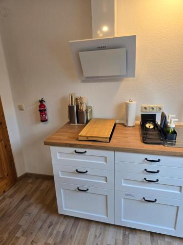 köök, Ahauser Business- und Ferien-Appartements im OG in Hellwege
