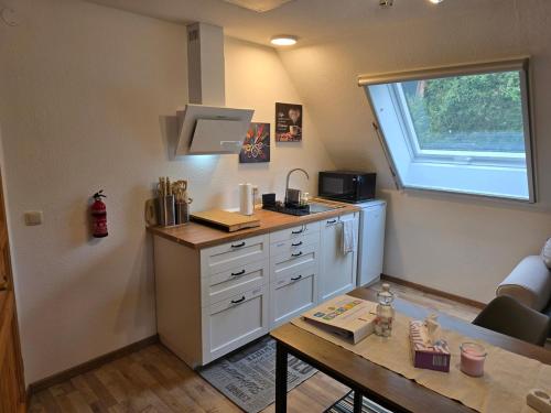 köök, Ahauser Business- und Ferien-Appartements im OG in Hellwege