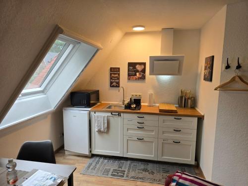 köök, Ahauser Business- und Ferien-Appartements im OG in Hellwege
