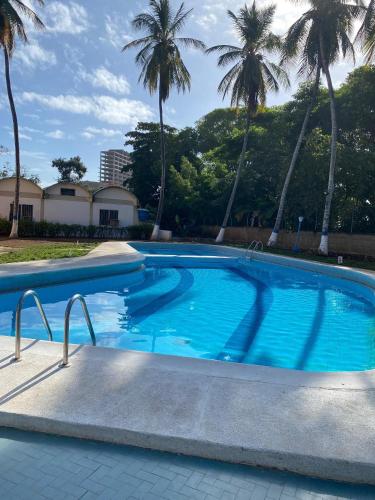 Swimming pool, Carimar Club Playa El Angel in Pampatar