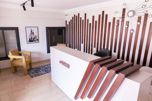 ล็อบบี้, Yiska Hotel in อัสซินี-มาเฟีย