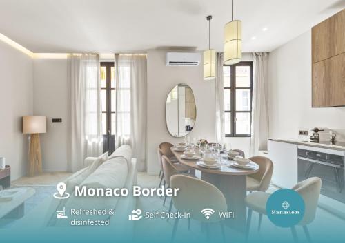 Élégant et spacieux 4 pièces, près de Monaco - HI