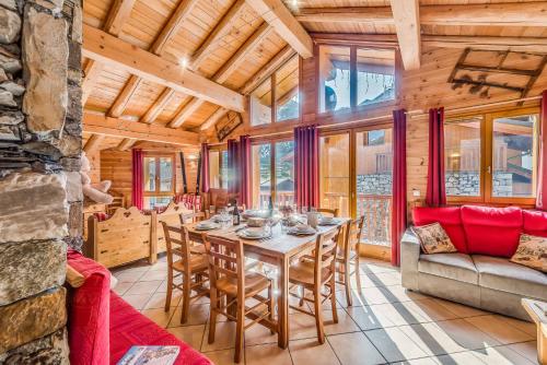 Chalet Gypaete - Chalet Traditionnel 90m2 - 5 chambres, 4 salles de bain, sauna MAE-5891