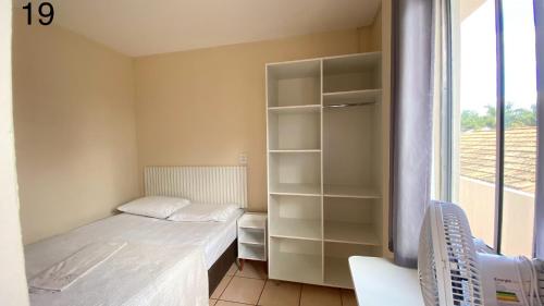 1 double bed