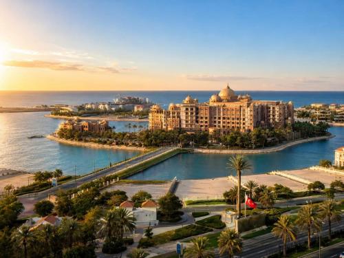 Heart of Pearl 3BR, Huge Terrace & Marina Views in The Pearl