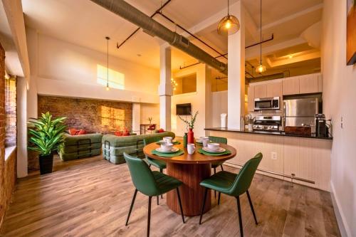 keuken, Suburban Haven Stylish Loft in Harrison