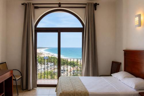 Chambre avec 2 lits, vue sur la mer