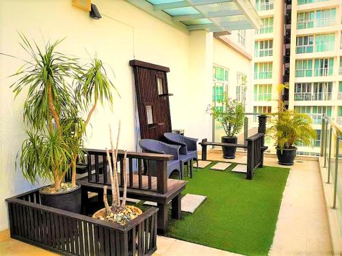 balkon/terras, Cormar Suites Kuala Lumpur in Kuala Lumpur City Centre