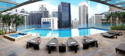 balkon/terras, Cormar Suites Kuala Lumpur in Kuala Lumpur City Centre