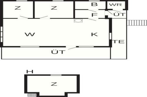 Удобства, 6 person holiday home in Bud-By Traum in Bud