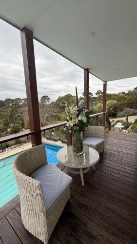 Luxury pool retreat on 5 Aces in Sunbury
