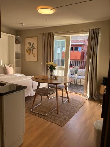 Apartment with a sunny balcony in Oslo in Bjerke