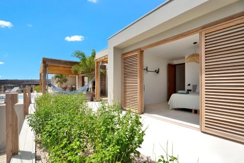 Kas Pajuro - Moderne villa voor 10 personen met een fantastisch uitzicht op zee in Bonaire