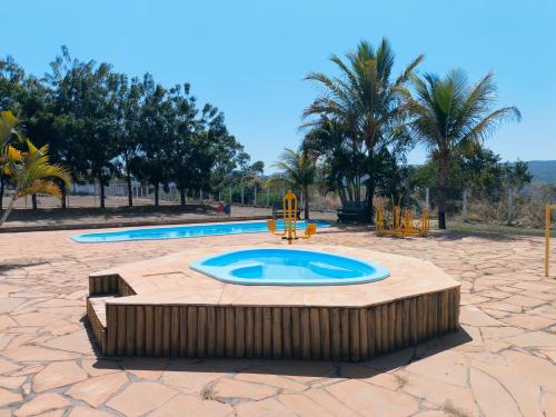 Hot tub, Paraiso das Aguas Hotel in Grao Mogol