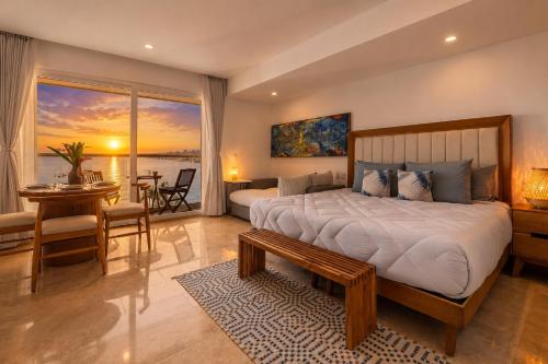 Luxury Studio with Oceanview - Beach - Pool - GYM
