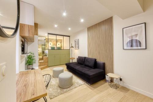 Studio 45 m2 - Garage - Paris La Défense 8 min - Location saisonnière - Rueil-Malmaison