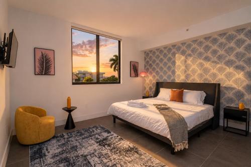 Bright 1BR with Netflix and King Bed Near Brickell and Marlins Park
