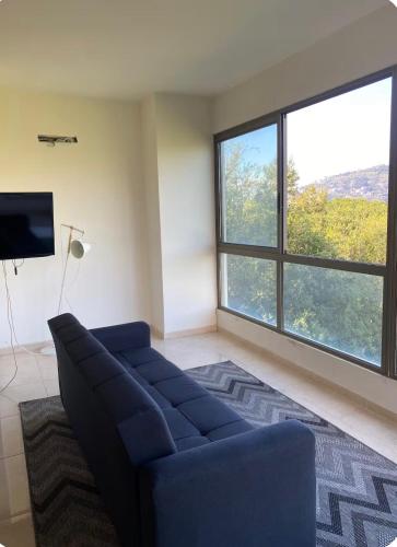 Panoramic Mountain View Araya 1 BR Apartment in Aley