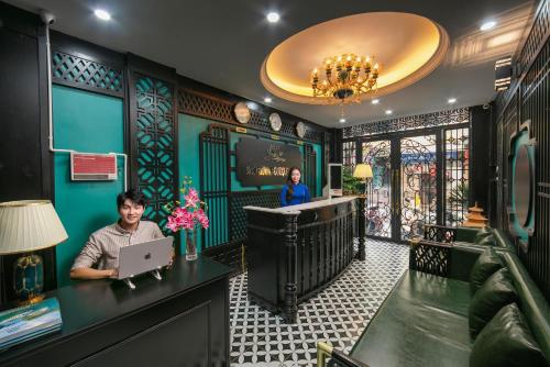 Lobi, Hanoi Silk Crown Boutique Hotel & Spa in Hanoi