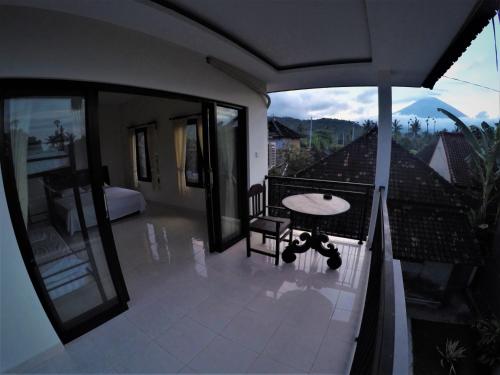 balkon/terras, Bali Fab Dive Center in Amed