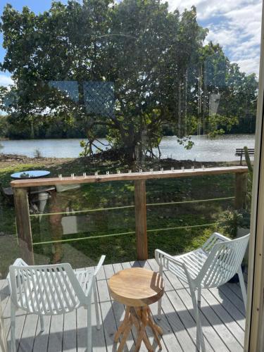 River frontage on the Maroochy River, Sunshine Coast in Maroochy River