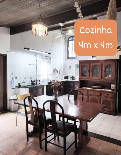 Kitchen, Cantinho do Paraiso 4 dorms in Praia do Puruba