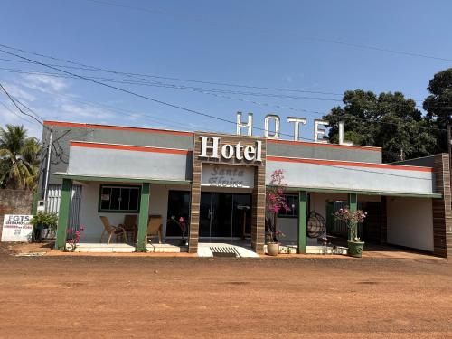 Exterior view, Hotel Santa ELVIRA in Juscimeira