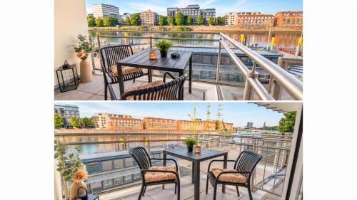 Weser-Panorama Apartment - Zentral und am Wasser, Brema