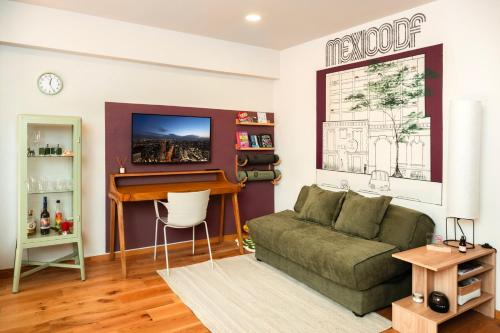 Modern Escape in Vibrant Roma Norte
