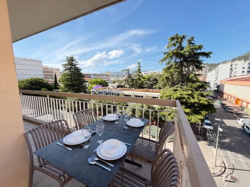 Appartement Familial T3 Terrasse, Clim & Parking Gratuit