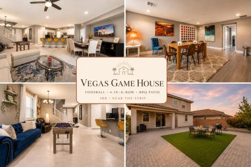 Large Groups! Game Room BBQ, Spacious, Near Strip, Las Vegas