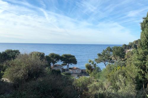 Maison vue mer 100m de la plage-crique