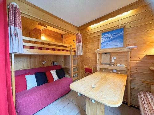 Résidence Genepi - Beau studio pour 2 personnes déco espri chalet aux Ménuires MAE-6014