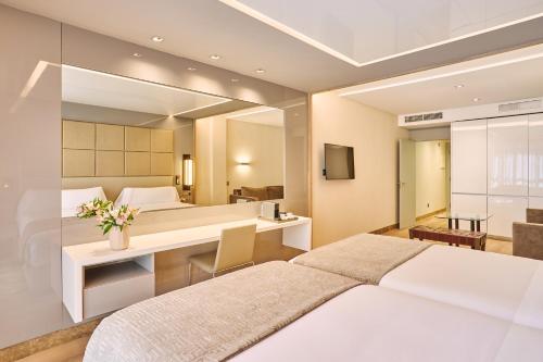 Habitación doble de 1 o 2 camas, familiar, vistas al jardín