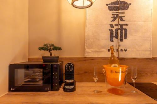 Studio Japonais avec Balneo proche Bords de Marne in Noisiel