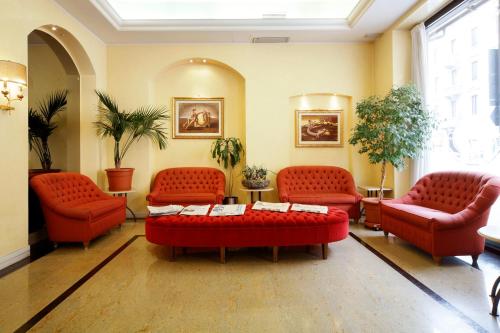 Bar/lounge, Hotel Terminal in Milan