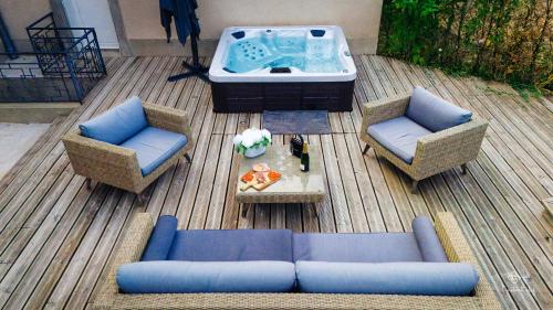 Demeure d'exception XVIIIe - Spa & Sauna - Le Mans