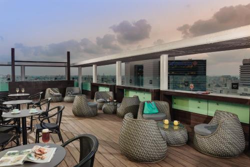 Balkon/Terrasse, NYX Tel Aviv in Tel Aviv